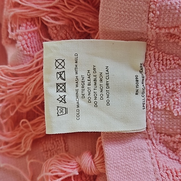 Spell & The Gypsy Collective Seashell Towel Pink - Picture 7 of 7